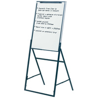 Flipchart Stand 685x860mm Whiteboard Futura Quartet QT351900 - Extra freight will apply for orders non metro