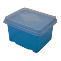 Storage Box Italplast 32 Litre I307 Tint Blue