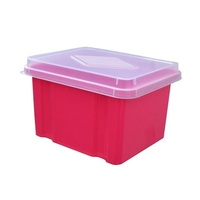 Storage Box Italplast 32 Litre I307 Watermelon Pink I307FWM 
