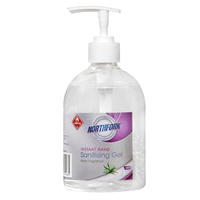  Hand Sanitiser  500ml Pump Action 75% Instant Gel Northfork 635090300