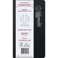 Diary 2024 Upward 6631 Superior A6 2 Weeks to View Wire-O Bound PVC