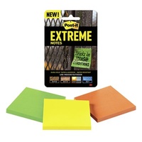 Post It Note  76x 76 3M ExtremeTray Of 6 Packs x 3 Pads 45 sheet pads