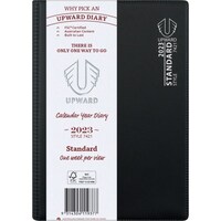 Diary 2024 Upward 7421 A5 Week to Opening Standard Sewn Spine PVC 210x148mm