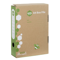 Box File A4 80mm Marbig 80079 Kraft