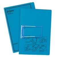 Tubeclip Files Avery Blue box 20 84422 Foolscap with black printing
