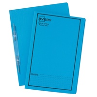 Spiral Spring Action File Avery Blue box 25 85204 F/C Manilla with black printing