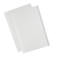 Manilla Folder F/Cap Avery White 88155 Pack 10 Matt White Manilla File, Foolscap, 250gsm