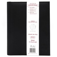Diary 2024 Upward 9243 A4 Nobel Portrait Day to Page Monthly Tabs Euro PVC 15 min. 7am-7:45pm Wire-O bound
