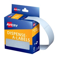 Label dispenser box 19x63 white MR1963 Avey 937218 64 x 19 mm, Rectangle, Removable  280 Labels / 1 Roll