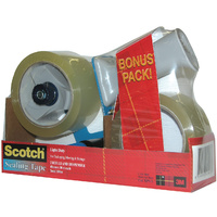 Tape Packaging Dispenser 3M BPS-1 + 2 rolls Tape Scotch General Purpose Hand Held light duty