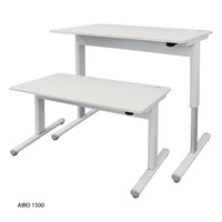 Desk AIRO 1500mm  Top and Base - Height Adjustable Visionchart AIR015-S AND AIR015-T
