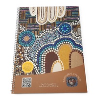 Notebook A4 120 Page Pack 10 CULTURAL CHOICE Side Spiral CC142915 94959