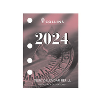 Calendar Side Hole Refill 2024 SIDE HOLE day DCRS-24