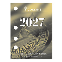 Calendar Side Hole Refill 2027 SIDE HOLE day DCRS-27 #823944