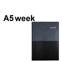 Diary Financial Vanessa A53 26/27 FY385V99 Black 1 hour times WTO Week to an opening FY385.V99-2627