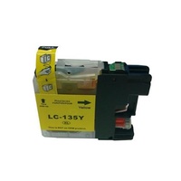 InkJet for Brother LC135XL Yellow Compatible Cartridge