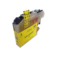 InkJet for Brother LC233 Yellow Compatible Inkjt Cartridge