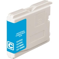 InkJet for Brother  LC37 LC57 Cyan Compatible Cartridge