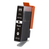 InkJet for Canon PGI-670XL Black Premium Compatible Cartridges MG5760 MG6860 MG5765 MG7760 for Canon