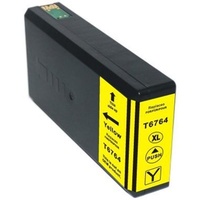 InkJet for Epson #676XL (T6764) Yellow Compatible Inkjet Cartridge