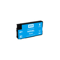 InkJet for HP #955XL Remanufactured Cyan L0S63AA 1600 pages 