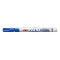 Paint Marker Uni PX21 Blue Box 12 Bullet Tip 1.2mm approx. PX21BL