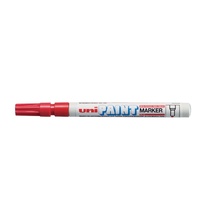 Paint Marker Uni PX21 Red Box 12 Bullet Tip 1.2mm approx. #PX21R