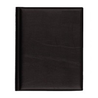 Diary 2027 Belmont Quarto QBA47.V99-27 Manager Week to Opening 8am-7pm 1 hour Black 260x205mm Collins