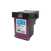 InkJet for HP 901XL Colour Remanufactured Cartridge (New Chip)