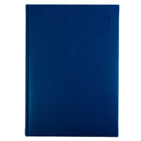 Diary 2027 Silhouette A4 Day S4100.P59-27 NAVY297x210 Day to a Page 7:30am - 7:30pm, 1/2 hourly Debden