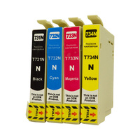 InkJet for Epson #73N Series Pigment Compatible Inkjet Cartridge Set
