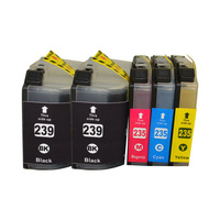 InkJet for Brother LC239 1+ set Series Premium Compatible Cartridges + Extra black