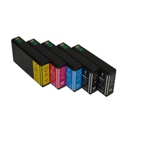 InkJet for Epson #711XXL Series Compatible Inkjet Cartridge Set PLUS Extra Black (5 cartridges)