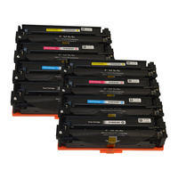 Laser for HP CF400X #201X Series Premium Generic Toner Cartridge set x 2 (8 cartridges)