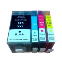 InkJet for HP 920XL Compatible Inkjet Set 4 Cartridges