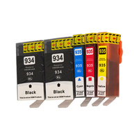 InkJet for HP 934XL Series Compatible Inkjet Cartridge Set PLUS Extra Black (5 Cartridges)
