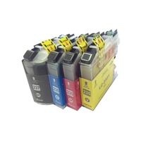 InkJet for Brother LC237 LC-235 Premium Inkjet Compatible Set (4 Cartridges)