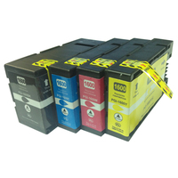 InkJet for Canon PGI-1600XL Compatible  Set 4 Colours Cartridges Black Cyan Magenta Yellow