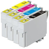 InkJet for Epson 138 Set of 4 colours Compatible Inkjet Cartridge Black Cyan Magenta Yellow