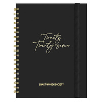 Diary 2027 Smart Women Society BLACK Week to View B5 (250 x 176) SWSLD57.P99-27