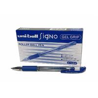 Pens Uniball UM151s Signo Gel Grip 0.7mm Blue Box 12 UM151SBL