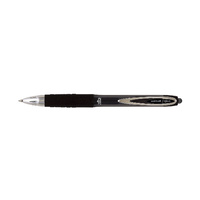 Pens Uniball UMN207 1.0 Black box 12 Fine Signo Gel RT Retractable UMN207BBK
