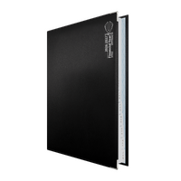 DIARY FINANCIAL YEAR 26/27 Upward Deluxe 9242-2627 A4 PVC day to page wiro bound with Monthly Tabs Portrait 15 min. 7am - 7:45pm FY9242 Leather Bound