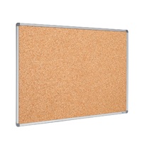 Corkboard Corporate 1200x1200mm Aluminium Frame Visionchart FREE SHIPPING Sydney Brisbane Melbourne. Country freight to be added. 