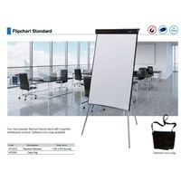 Flipchart  Easel Tripod Magnetic Whiteboard 987x655mm Country orders will incur extra freight, please call first
