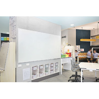 Glassboard LUMIERE White Magnetic 1200x600 Whiteboards Visionchart VGB1260