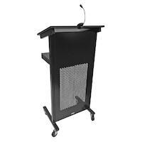 Lectern Professional and stylish with detachable LED light VL0001 Black COUNTRY FREIGHT IS EXTRA