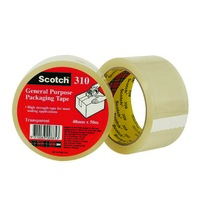 Tape Packaging 3M Box Sealing 310 48x50m CLEAR 1x roll Scotch Commercial Grade XA006494778