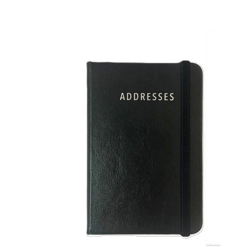 Telephone Address and password book A-Z Pocket (A6) B46 - each NURSE SIZE 85x126mm high (Includes wraparound band to keep it closed)