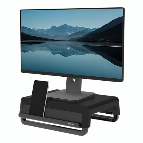 Monitor Riser Stand Breyta Choose from 3 easy to adjust height settings.  8.2 / 11.6 /15.1cm #100016560 100098502